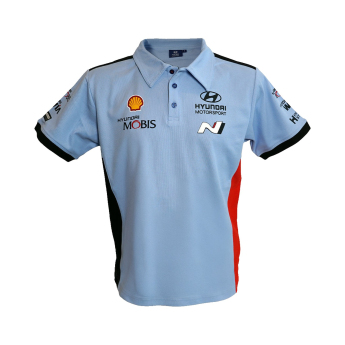 Hyundai Motorsport polokošeľa blue 2026