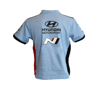 Hyundai Motorsport polokošeľa blue 2026