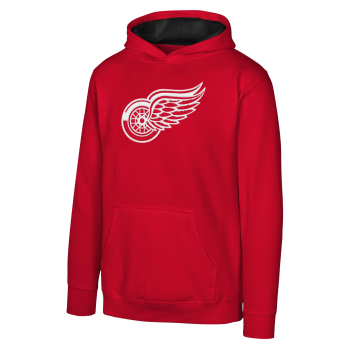 Detroit Red Wings detská mikina s kapucňou NHL Prime Po Flc Hood -Home