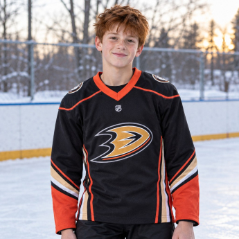 Anaheim Ducks detský hokejový dres black Replica Home Jersey
