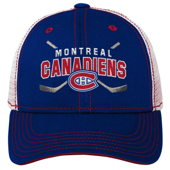 Montreal Canadiens detská čiapka baseballová šiltovka Lockup Meshback Adjustable