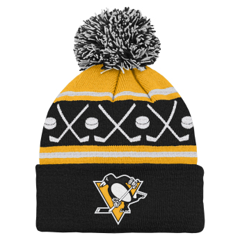 Pittsburgh Penguins detská zimná čiapka Face-Off Cuff Pom