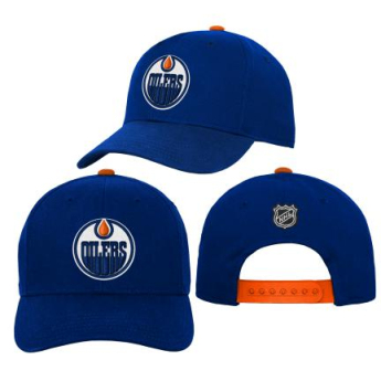 Edmonton Oilers detská čiapka baseballová šiltovka Precurved Snap