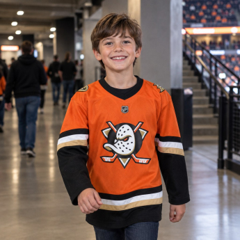 Anaheim Ducks detský hokejový dres Home Replica Jersey orange