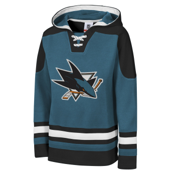 San Jose Sharks detská mikina s kapucňou NHL Ageless Must Have – Home Pullover
