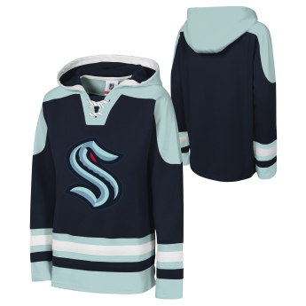 Seattle Kraken detská mikina s kapucňou NHL Ageless Must Have – Home Pullover