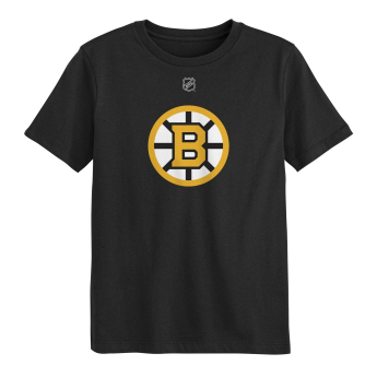 Boston Bruins detské tričko NHL Flat Name & Number Short Sleeve Cotton