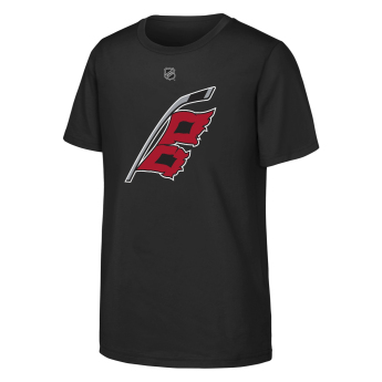Carolina Hurricanes detské tričko NHL Flat Name & Number Short Sleeve Cotton