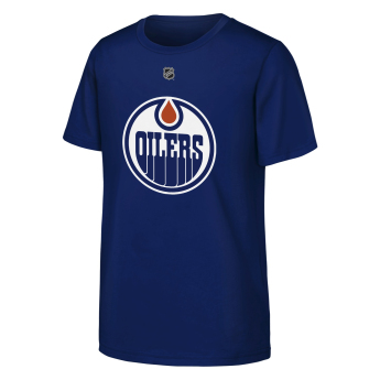 Edmonton Oilers detské tričko NHL Flat Name & Number Short Sleeve Cotton