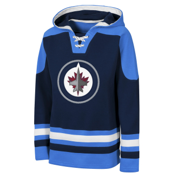 Winnipeg Jets detská mikina s kapucňou NHL Ageless Must Have – Home Pullover