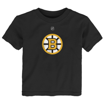 Boston Bruins detské tričko NHL Flat Name & Number Short Sleeve Cotton