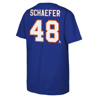 New York Islanders detské tričko NHL Flat Name & Number Short Sleeve Cotton