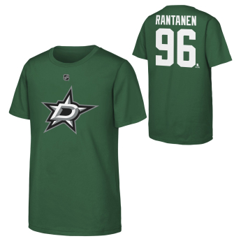 Dallas Stars detské tričko NHL Flat Name & Number Short Sleeve Cotton
