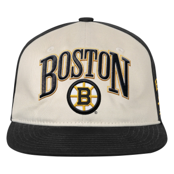 Boston Bruins detská čiapka baseballová šiltovka NHL Flatbrim Arch Deadstock Snapback