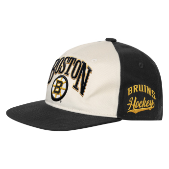 Boston Bruins detská čiapka baseballová šiltovka NHL Flatbrim Arch Deadstock Snapback