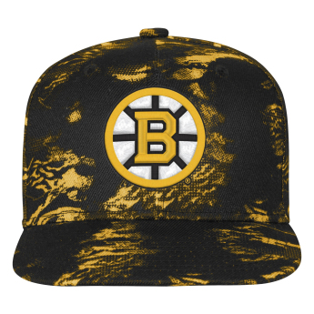 Boston Bruins detská čiapka baseballová šiltovka NHL Dynamics Flat Brim Snapback