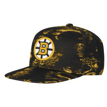 Boston Bruins detská čiapka baseballová šiltovka NHL Dynamics Flat Brim Snapback