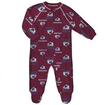 Colorado Avalanche detský overal NHL Raglan Zip Coverall