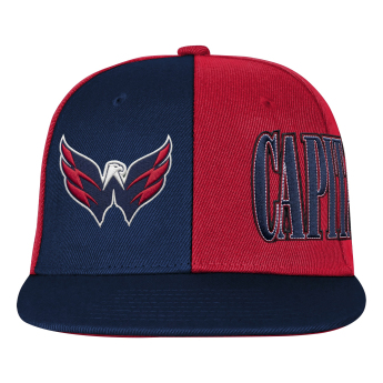 Washington Capitals detská čiapka baseballová šiltovka NHL Icebound Flatbrim Snapback