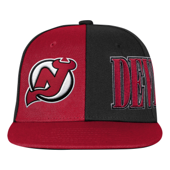New Jersey Devils detská čiapka baseballová šiltovka NHL Icebound Flatbrim Snapback