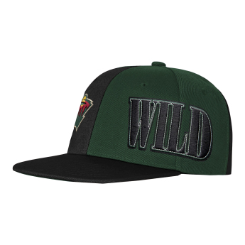 Minnesota Wild detská čiapka baseballová šiltovka NHL Icebound Flatbrim Snapback