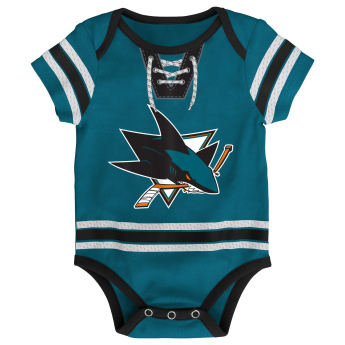 San Jose Sharks detské body NHL Hockey Pro Creeper – Blank