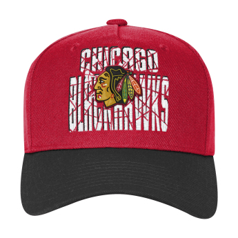 Chicago Blackhawks detská čiapka baseballová šiltovka NHL Icebound Pro Crown