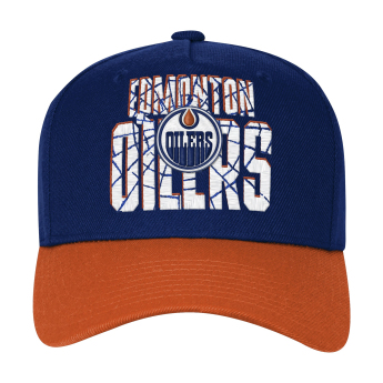 Edmonton Oilers detská čiapka baseballová šiltovka NHL Icebound Pro Crown