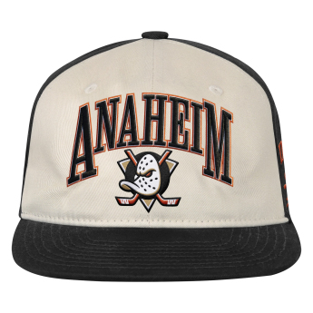 Anaheim Ducks detská čiapka baseballová šiltovka NHL Flatbrim Arch Deadstock Snapback
