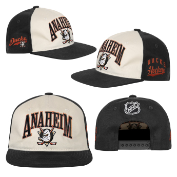 Anaheim Ducks detská čiapka baseballová šiltovka NHL Flatbrim Arch Deadstock Snapback