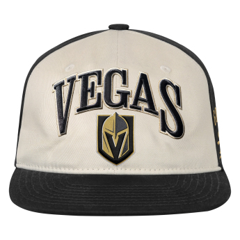Vegas Golden Knights detská čiapka baseballová šiltovka NHL Flatbrim Arch Deadstock Snapback