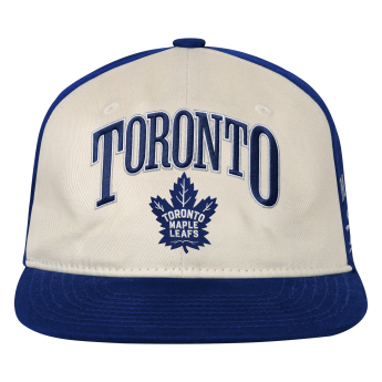 Toronto Maple Leafs detská čiapka baseballová šiltovka NHL Flatbrim Arch Deadstock Snapback