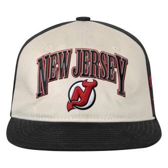 New Jersey Devils detská čiapka baseballová šiltovka NHL Flatbrim Arch Deadstock Snapback