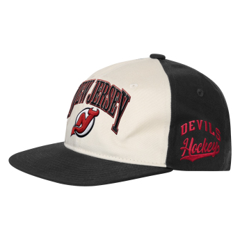 New Jersey Devils detská čiapka baseballová šiltovka NHL Flatbrim Arch Deadstock Snapback