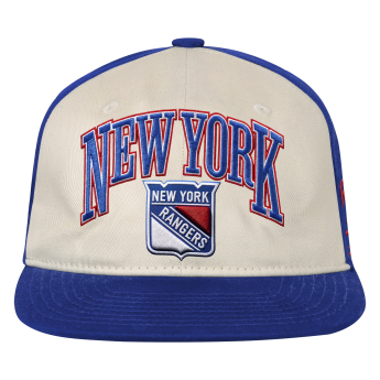 New York Rangers detská čiapka baseballová šiltovka NHL Flatbrim Arch Deadstock Snapback