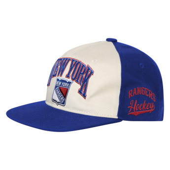 New York Rangers detská čiapka baseballová šiltovka NHL Flatbrim Arch Deadstock Snapback
