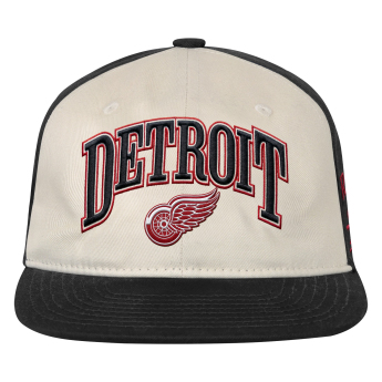 Detroit Red Wings detská čiapka baseballová šiltovka NHL Flatbrim Arch Deadstock Snapback