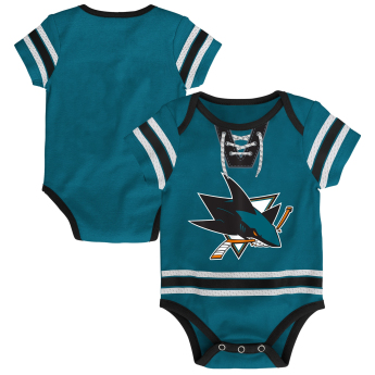 San Jose Sharks detské body NHL Hockey Pro Creeper – Blank