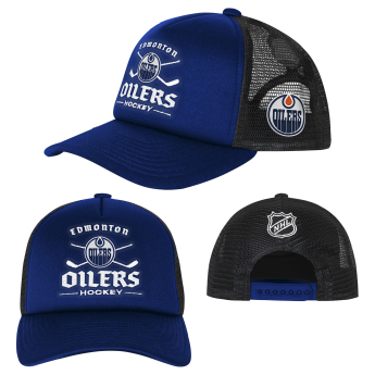 Edmonton Oilers detská čiapka baseballová šiltovka NHL Power Up Trucker
