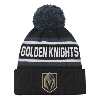 Vegas Golden Knights detská zimná čiapka NHL 3rd Jersey Jacquard Cuff Pom