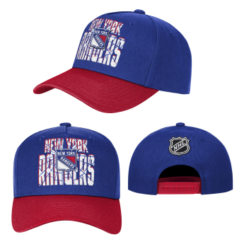 New York Rangers detská čiapka baseballová šiltovka NHL Icebound Pro Crown