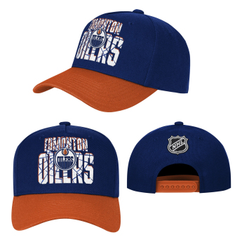 Edmonton Oilers detská čiapka baseballová šiltovka NHL Icebound Pro Crown