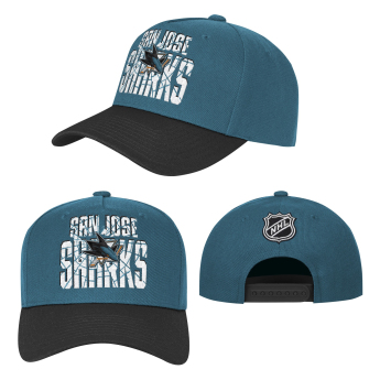 San Jose Sharks detská čiapka baseballová šiltovka NHL Icebound Pro Crown