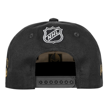 Vegas Golden Knights detská čiapka baseballová šiltovka NHL Flatbrim Arch Deadstock Snapback