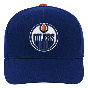Edmonton Oilers detská čiapka baseballová šiltovka NHL Precurved Snap