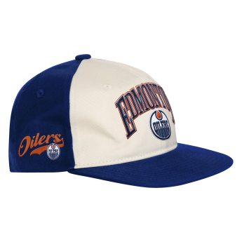 Edmonton Oilers detská čiapka baseballová šiltovka NHL Flatbrim Arch Deadstock Snapback