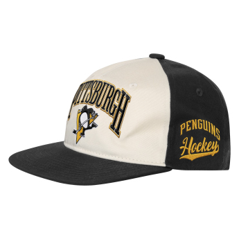 Pittsburgh Penguins detská čiapka baseballová šiltovka NHL Flatbrim Arch Deadstock Snapback