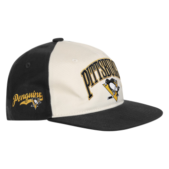 Pittsburgh Penguins detská čiapka baseballová šiltovka NHL Flatbrim Arch Deadstock Snapback