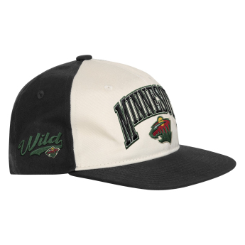 Minnesota Wild detská čiapka baseballová šiltovka NHL Flatbrim Arch Deadstock Snapback
