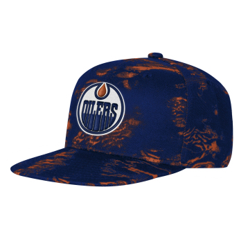 Edmonton Oilers detská čiapka baseballová šiltovka NHL Dynamics Flat Brim Snapback
